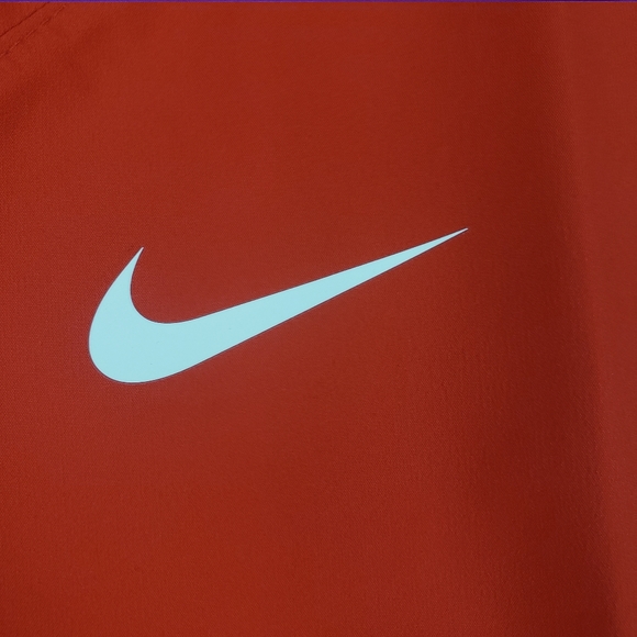 MEN'S NIKE BASEBALL RED 3/4 SLEEVE SMALL - Picture 6 of 10